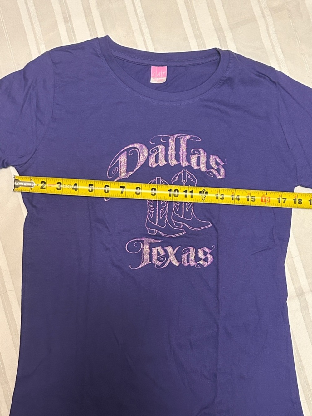 2 GOODWILL Dallas Texas Purple Graphic Tee - Picture 7 of 8